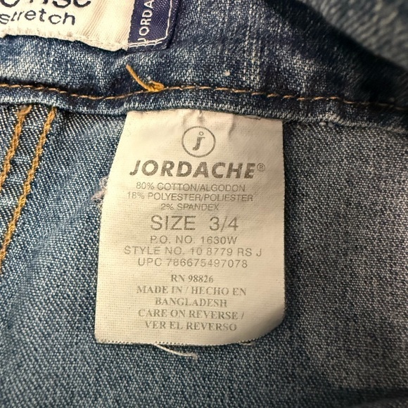 💙 Jordache Denim Mini Skirt – Size 3/4 – Y2K Icon Energy 💙 - Picture 8 of 8